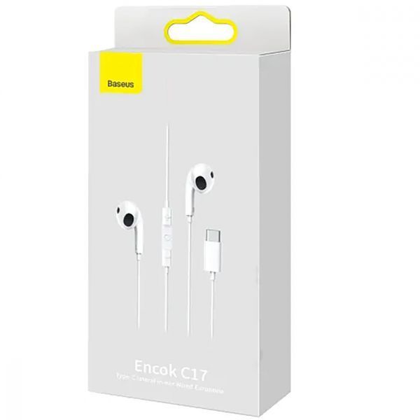 Навушники Baseus Encok CZ17 (Type-C) black 361567 фото