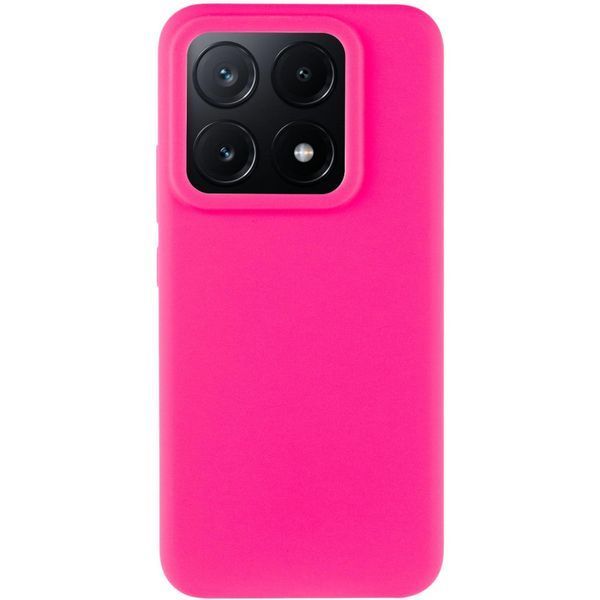 Чохол Silicone Cover Lakshmi (AAA) для Xiaomi Poco X6 / Note 13 Pro 5G Рожевий / Barbie pink 288959 фото
