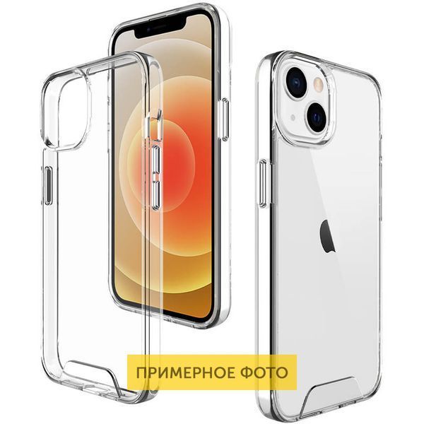 Чохол TPU Space Case transparent для Apple iPhone 16 (6.1") Прозорий 319322 фото