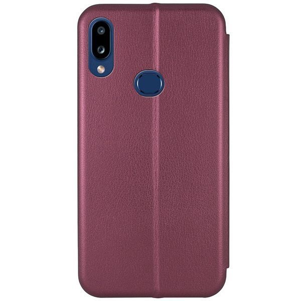 Шкіряний чохол (книжка) Classy для Samsung Galaxy A10s Бордовий 285362 фото