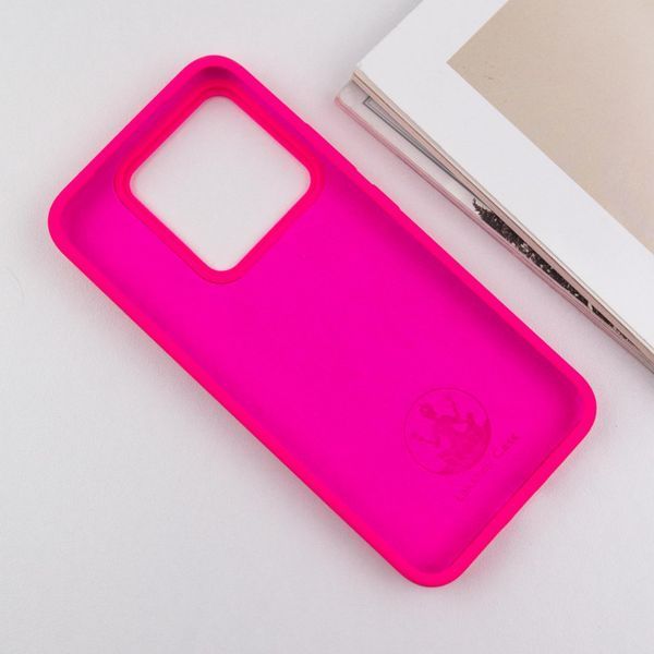 Чохол Silicone Cover Lakshmi (AAA) для Xiaomi Poco X6 / Note 13 Pro 5G Рожевий / Barbie pink 288959 фото