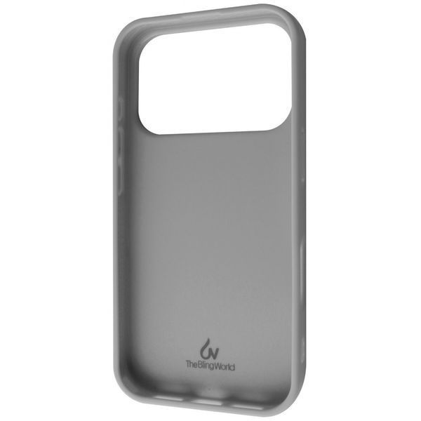 Чохол Bling World Rock Diamond (TPU) iPhone 17 Pro silver 401003 фото