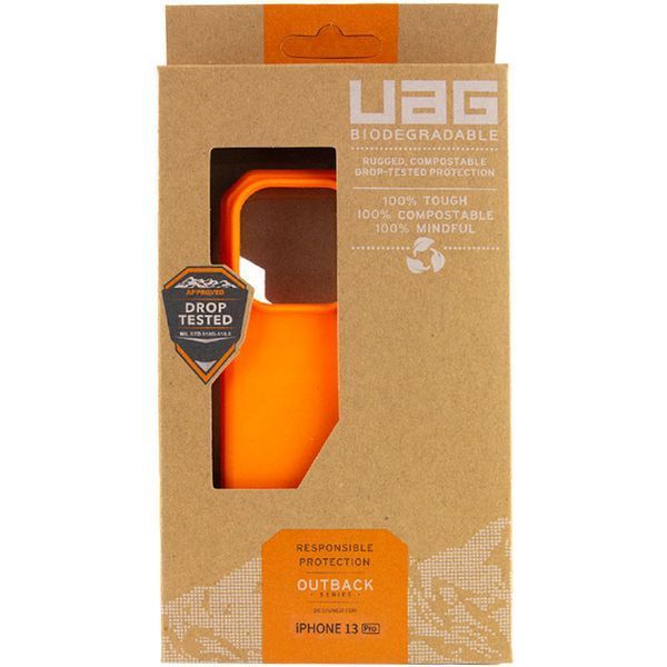 Чохол UAG OUTBACK BIO для Apple iPhone 13 Pro (6.1") Помаранчевий 240628 фото