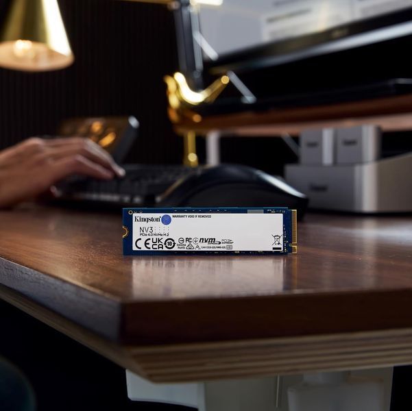 Накопичувач SSD Kingston M.2 4TB PCIe 4.0 NV3 (SNV3S/4000G) 372695 фото