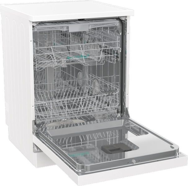 Посудомийна машина Gorenje, 16компл., A+++, 60см, дисплей, 3 кошика, AquaStop, білий (GS643E90W) 374275 фото