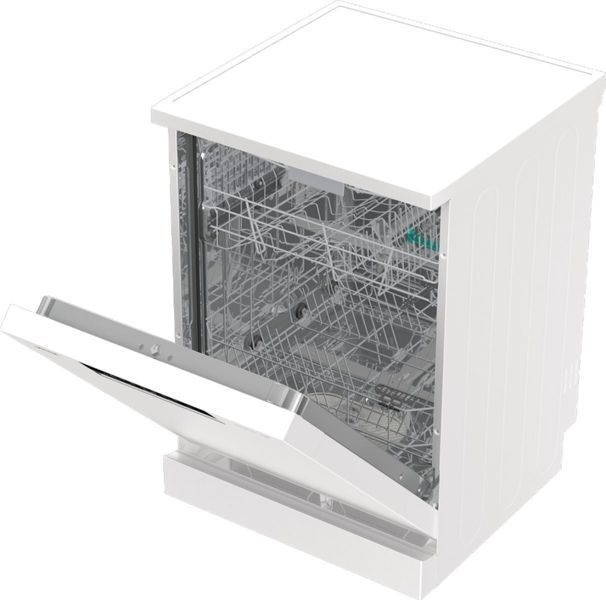 Посудомийна машина Gorenje, 16компл., A+++, 60см, дисплей, 3 кошика, AquaStop, білий (GS643E90W) 374275 фото