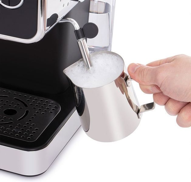 Кавоварка Russell Hobbs ріжкова Distinctions 1.1л, мелена + чалди, чорно-сріблястий (26450-56) 363834 фото