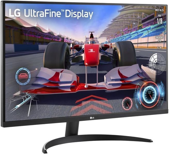 Монітор LG 31.5" 32UR500K-B 2xHDMI, DP, Audio, VA, 3840x2160, 4ms, DCI-P3 90%, FreeSync, HDR10 379616 фото