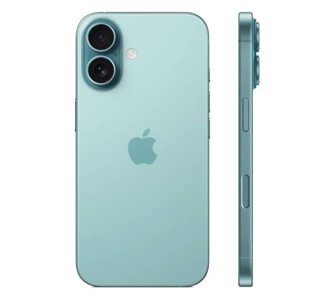 Смартфон Apple iPhone 16 128GB Teal e-Sim 324140 фото