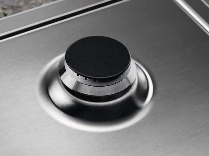 Варильна поверхня Electrolux газова, 60см, чавун, нерж (KGS64562SX) 367790 фото