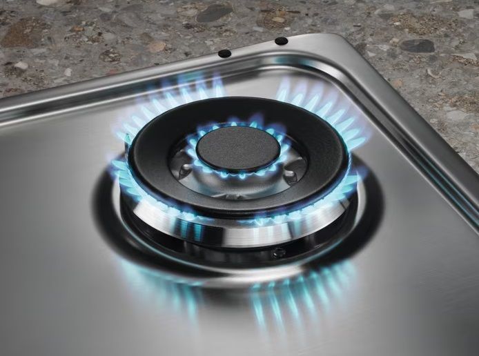 Варильна поверхня Electrolux газова, 60см, чавун, нерж (KGS64562SX) 367790 фото