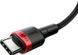 Кабель Baseus Cafule PD2.0 100W Flash Charging USB For Type-C Cable (20V 5A)2m Red+Black (CATKLF-AL91) 266777 фото 8