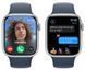Смарт-годинник Apple Watch Series 9 GPS 41mm Silver Aluminium Case With Storm Blue Sport Band S/M MR903 276851 фото 6