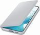 Чохол-книжка Samsung S22 Plus Smart LED View Cover EF-NS906PJEGRU Light Gray 245345 фото 3