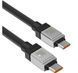 Кабель Baseus CoolPlay Series Type-C To Type-C 100W (1m) CAKW000201 Black 275978 фото 3