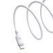 Кабель Baseus Silky Series Fast Charging Type-C to Type-C 100W (2m) (P10377704213-010 white 378281 фото 7