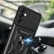 Ударостійкий чохол Camshield Serge Ring для Samsung Galaxy M52 Чорний 244671 фото 4