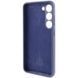 Чохол Silicone Cover Lakshmi Full Camera (AAA) для Samsung Galaxy S24 Темно-синій / Midnight blue 286895 фото 4