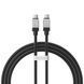 Кабель Baseus CoolPlay Series Type-C To Type-C 100W (1m) CAKW000201 Black 275978 фото 5