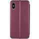 Шкіряний чохол-книжка Classy для Apple iPhone XR (6.1") Бордовий 393958 фото 2