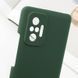 Чохол Silicone Cover Lakshmi Full Camera (AAA) для Xiaomi Redmi Note 10 Pro / 10 Pro Max Зелений / Cyprus Green 271826 фото 4