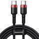 Кабель Baseus Cafule PD2.0 100W Flash Charging USB For Type-C Cable (20V 5A)2m Red+Black (CATKLF-AL91) 266777 фото 1