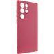 Чохол TPU GETMAN Liquid Silk Full Camera для Samsung Galaxy S24 Ultra Бордовий / Marsala 397587 фото 1
