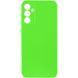 Чохол TPU GETMAN Liquid Silk Full Camera для Samsung Galaxy A35 Салатовий / Neon Green 354317 фото 1