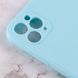 Силіконовий чохол Candy Full Camera для Apple iPhone 11 Pro Max (6.5") Бірюзовий / Turquoise 205923 фото 3