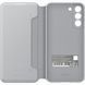 Чохол-книжка Samsung S22 Plus Smart LED View Cover EF-NS906PJEGRU Light Gray 245345 фото 5