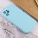 Силіконовий чохол Candy Full Camera для Apple iPhone 11 Pro Max (6.5") Бірюзовий / Turquoise 205923 фото 4