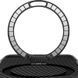 TPU+PC чохол Metal Buttons with MagSafe Carbon Ring для Apple iPhone 17 Pro (6.3") Чорний 396669 фото 2