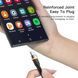 Кабель ESSAGER Colorful LED USB Cable Fast Charging 3A USB-A To Type C 0.5m (EXCT-XCDB01) Black 355945 фото 6
