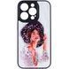TPU+PC чохол Prisma Ladies для Apple iPhone 14 Pro (6.1") Girl in a hat 262516 фото 1