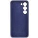 Чохол Silicone Cover Lakshmi Full Camera (AAA) для Samsung Galaxy S24 Темно-синій / Midnight blue 286895 фото 3