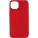 TPU чохол Bonbon Metal Style для Apple iPhone 14 (6.1") Червоний / Red 257168 фото 2