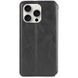 Шкіряний чохол-книжка GETMAN Cubic (PU) для Apple iPhone 13 Pro (6.1") Чорний 398575 фото 2