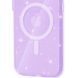 Чохол TPU Galaxy Sparkle (MagFit) для Apple iPhone 16 Plus (6.7") Purple+Glitter 317026 фото 8