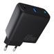 Зарядний Пристрій Proove Silicone Power 45W (Type-C + USB) (WCSP45110001) Black 286758 фото 2