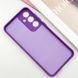 Чохол TPU GETMAN Liquid Silk Full Camera для Samsung Galaxy S24 FE Фіолетовий / Purple 323883 фото 3