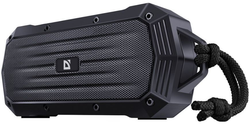 Портативна акустика DEFENDER (65039)Octagon 5Вт, FM/microSD/USB/TWS, чорний 305185 фото