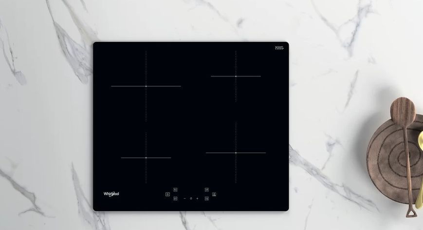Варильна поверхня Whirlpool індукційна, 60см, чорний (WSQ4860NE) 369595 фото
