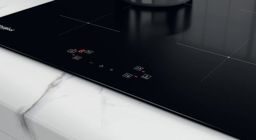 Варильна поверхня Whirlpool індукційна, 60см, чорний (WSQ4860NE) 369595 фото