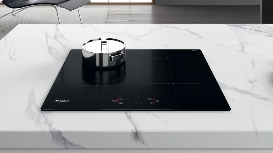 Варильна поверхня Whirlpool індукційна, 60см, чорний (WSQ4860NE) 369595 фото