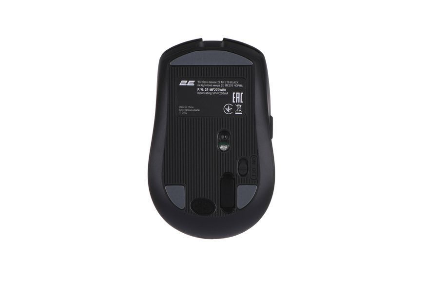 Миша 2E MF270 Rechargeable, White LED, WL, чорний (2E-MF270WBK) 364430 фото