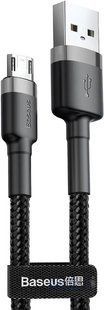 Кабель Baseus Cafule MicroUSB (CAMKLF-BG1) Black 1m 142950 фото