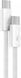 Кабель Baseus Superior Type-C/Type-C 100W (1m) CALD000202 White 245907 фото 6