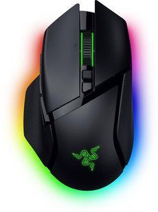 Миша Razer Basilisk V3 Pro 35K, RGB, USB-A/WL/BT, чорний (RZ01-05240100-R3G1) 374850 фото
