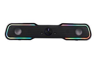 Акустична система (саундбар) 2E PCS101 RGB, 2.0, USB, Black (2E-PCS101BK) 362602 фото