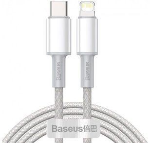 Кабель Baseus 20W Type-C-Light.2м (CATLGD-A02) White 265507 фото